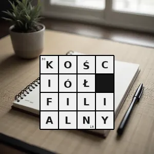 Rozwiązanie krzyżówki: kościół wchodzący w skład danej parafii ale niebędący jej kościołem głównym - kościół filialny | hasła, synonimy i podpowiedzi Hasło krzyżówkowe kościół wchodzący w skład danej parafii ale niebędący jej kościołem głównym - kościół filialny – rozwiązanie, synonimy, podpowiedzi i definicje krzyżówkowe